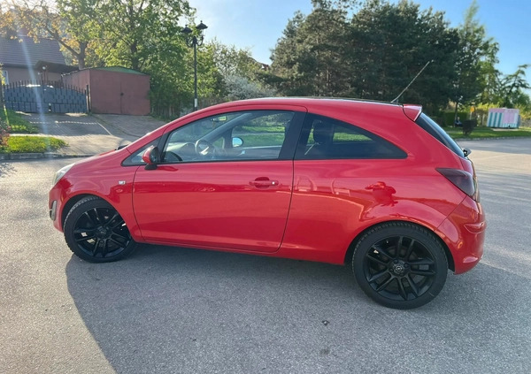 Opel Corsa cena 15500 przebieg: 203000, rok produkcji 2012 z Chrzanów małe 379